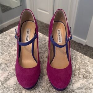 Steve Madden Women's Fuchsia and Purple Heels